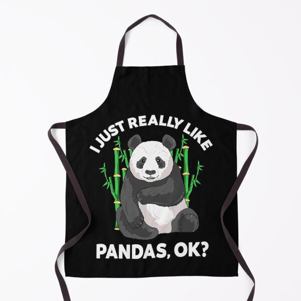 Item preview, I Just Really Like Pandas Ok Cute Panda designed and sold by fultond.