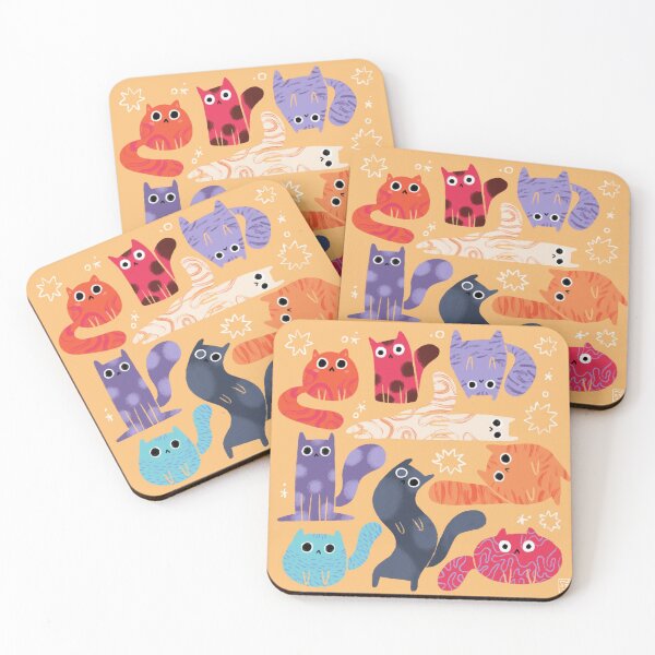 Item preview, cats in drugs designed and sold by nataliavazquez.