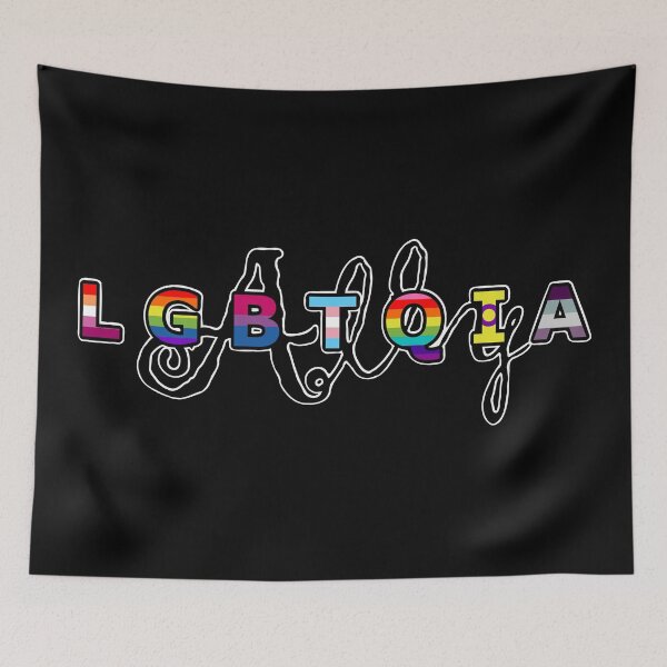 Item preview, LGBTQIA Ally Support Pride Flag Colors designed and sold by MyThingNow.