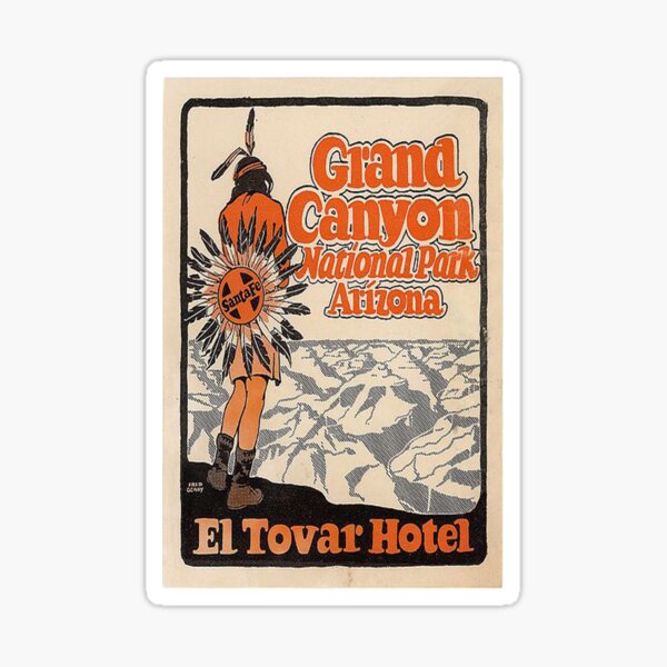 Aperçu de l'œuvre Vintage Parc National du Grand Canyon Arizona créée et vendue par MeLikeyTees.