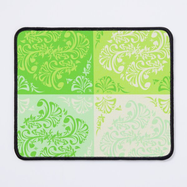 Item preview, Floral Motif 4 - fresh greens designed and sold by 40degreesSouth.