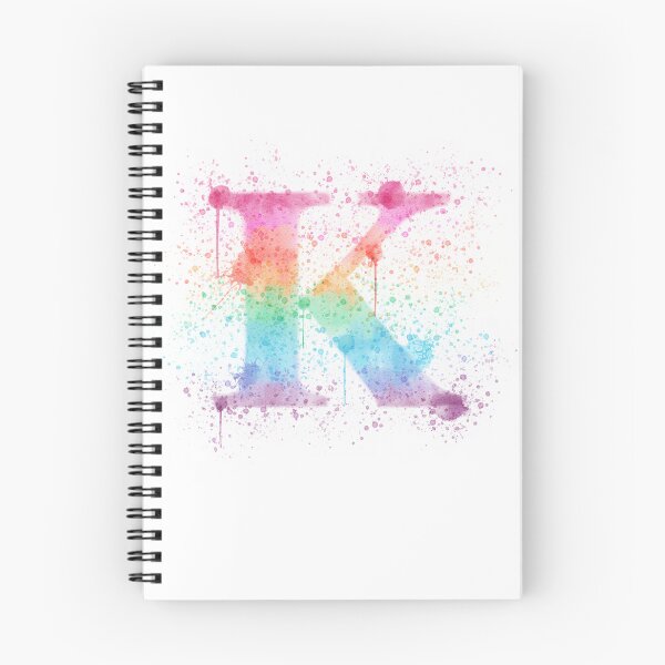 Aperçu de l'œuvre Aquarelle K aux couleurs vives créée et vendue par Archie81212.