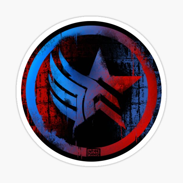 Mass Effect Paragon Renegade Sticker