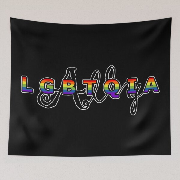 Item preview, LGBTQIA Ally Support Pride Flag Colors designed and sold by MyThingNow.
