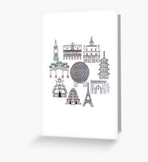 World Showcase Greeting Card