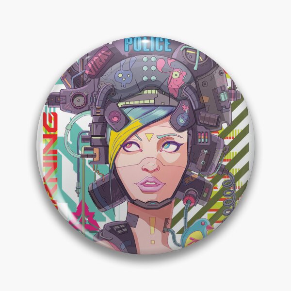 Item preview, Hacker Social future white- Waring,Police,Future Cyber-Hacker cyber,underground socia,security,block,network,internet designed and sold by Vaccine159.