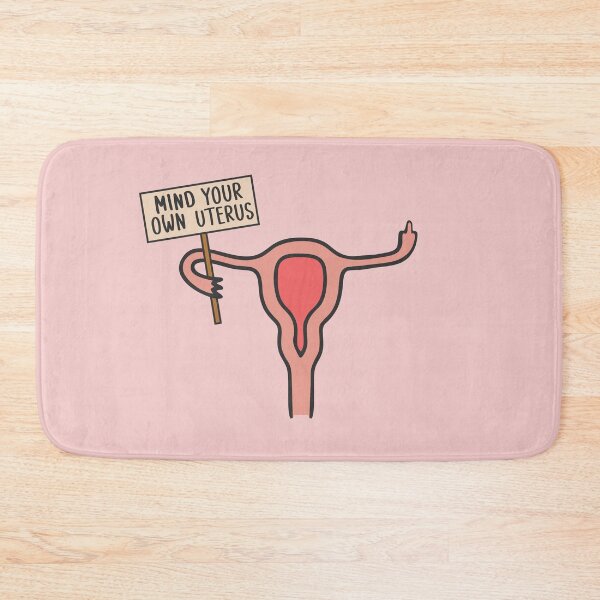 Item preview, Women's Rights Mind Your Own Uterus Middle Finger Proc Choice Feminist  designed and sold by alenaz.