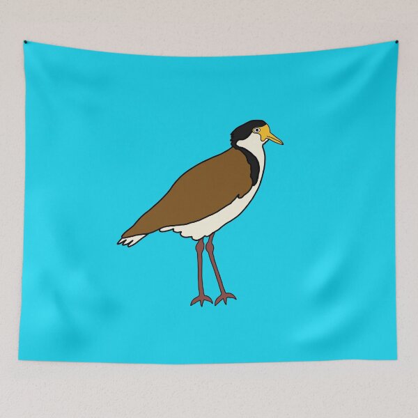 Item preview, Plover on Blue designed and sold by Digitaldingo.