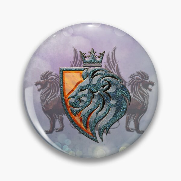 Item preview, Wonderful lion head with crown designed and sold by nicky2342.