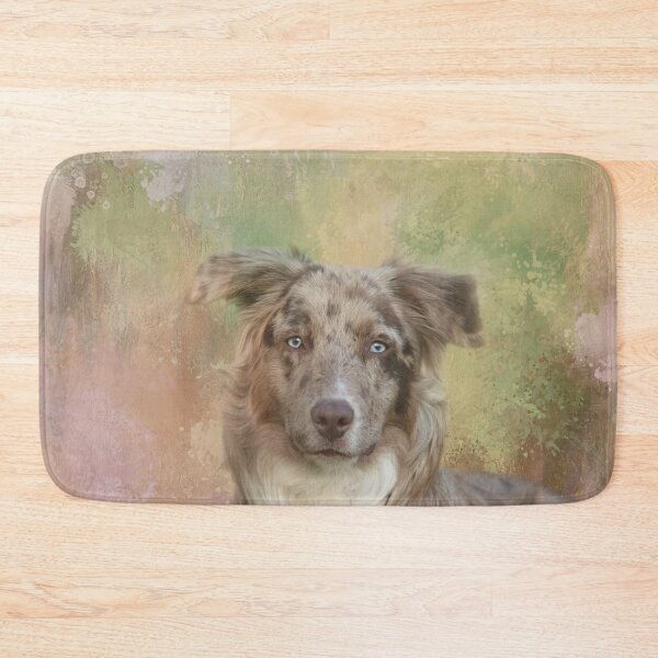 Item preview, Blue Merle Bicolor Australian Shepherd One designed and sold by Elisabeth Lucas.