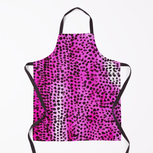 Item preview, Black Painted Spots on Pink Background designed and sold by KeksWorkroom.