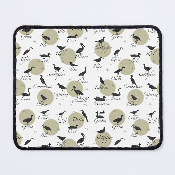 Item preview, Shorebird Silhouette - khaki dots designed and sold by 40degreesSouth.