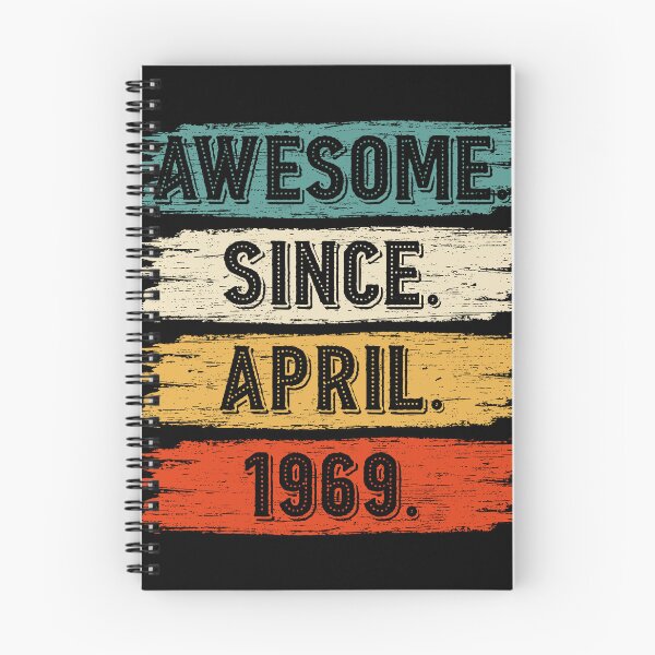 Item preview, 53 Years Old Gifts Awesome Since April 1969 53rd Birthday designed and sold by MoHaCo.
