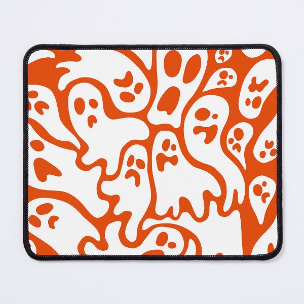 Item preview, Orange and White Ghost patterns designed and sold by TMBTM.