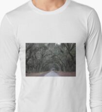 Wormsloe Plantation Savannah Long Sleeve T-Shirt