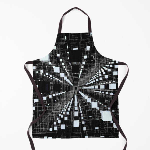 Item preview, 3D Cube Infinity Space -Black and White- designed and sold by lematworks.