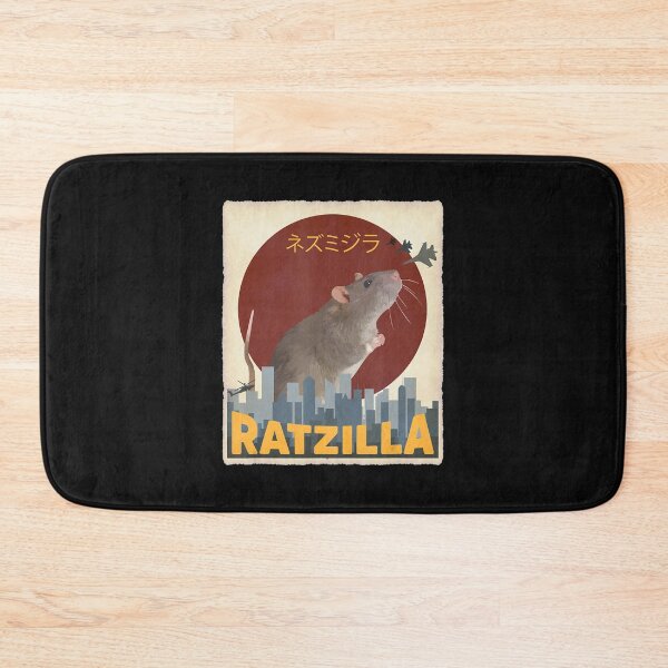 Item preview, Funny Cute Ratzilla Rat Mouse Japanese Anime Gift designed and sold by Kearney Pridgen.