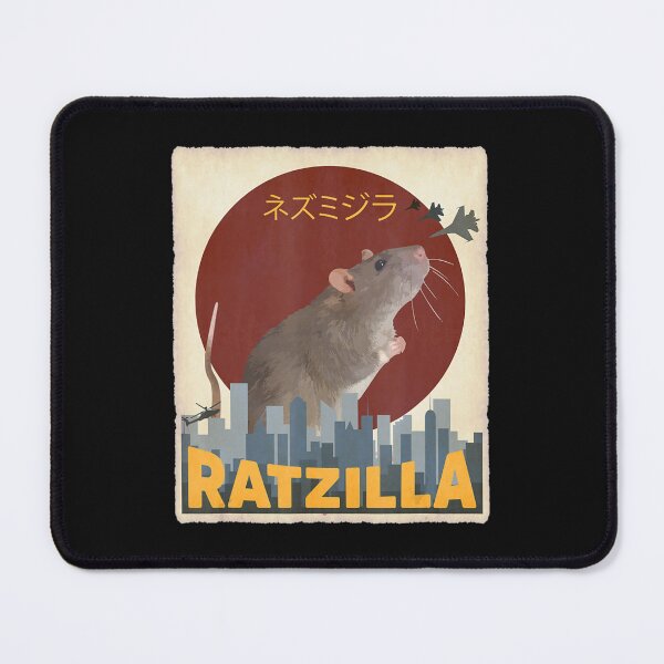 Item preview, Funny Cute Ratzilla Rat Mouse Japanese Anime Gift designed and sold by Kearney Pridgen.