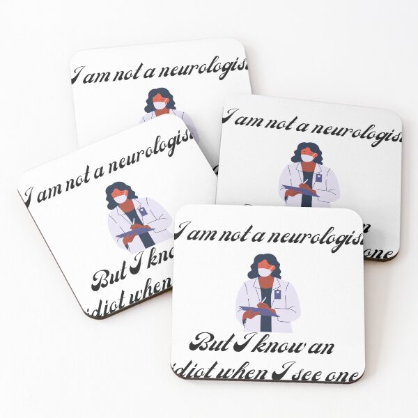 Item preview, I'm not a neurologist but I know an idiot when I see one  designed and sold by minimal-tahseen.