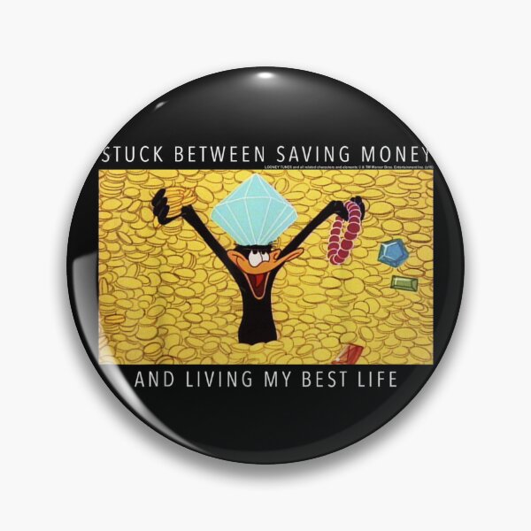 Item preview, Stuck Between Saving Money Meme designed and sold by RayLewiss.