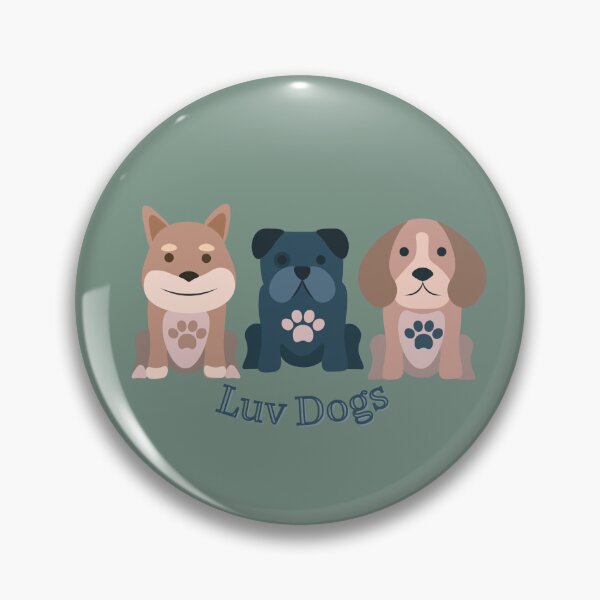 Item preview, Luv Dogs and Paws Pattern Green designed and sold by CraftyAnimal.