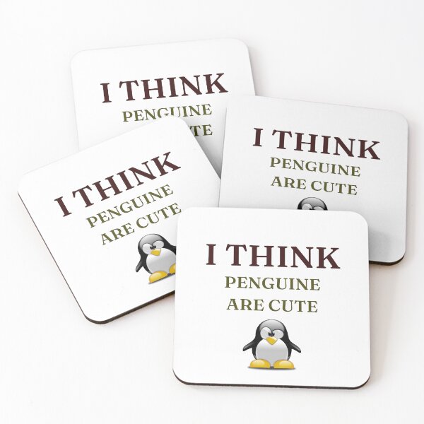 Item preview, I Think Penguine Are Cute designed and sold by TeesflixLK.