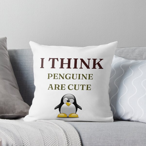 Item preview, I Think Penguine Are Cute designed and sold by TeesflixLK.