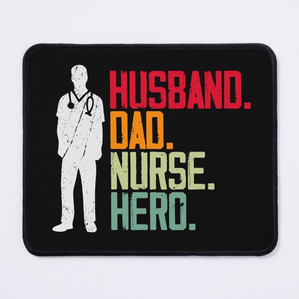 Item preview, Husband dad nurse hero designed and sold by T-landa.