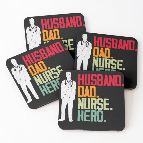 Item preview, Husband dad nurse hero designed and sold by T-landa.