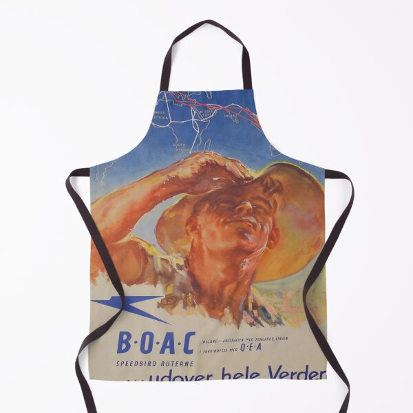 Item preview, 1946 BOAC Speedbird Routes Across The World - British Overseas Airways Corporation in association with Qantas Empire Airways, South African Airways & Tasman Empire Airways designed and sold by SuperMerchMan.