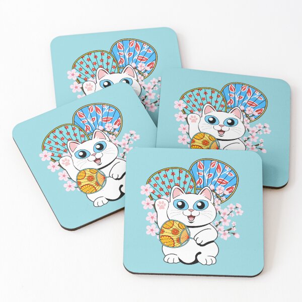 Item preview, Uchiwa Cat designed and sold by leBoosh-Designs.