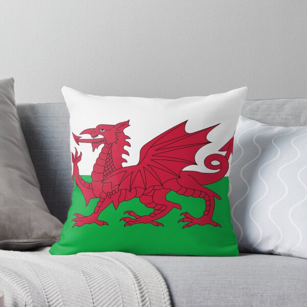 Aperçu de l'œuvre Drapeau national du Pays de Galles - T-shirt autocollant pour supporter gallois créée et vendue par deanworld.