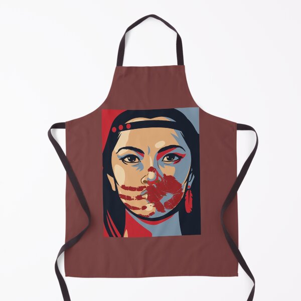 Item preview, MMIW Awareness Native American Woman Artwork For The Missing and Murdered Indigenous Women Version 2 designed and sold by Despertar1111Co.