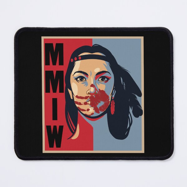 Item preview, MMIW Awareness Native American Woman Artwork For The Missing and Murdered Indigenous Women designed and sold by Despertar1111Co.