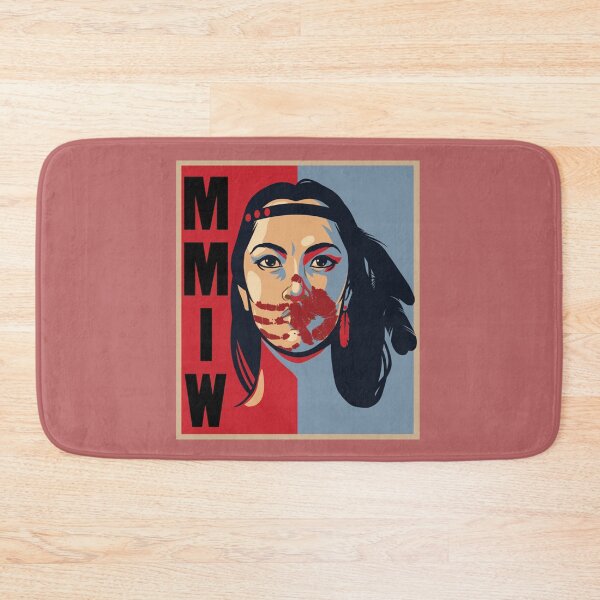 Item preview, MMIW Awareness Native American Woman Artwork For The Missing and Murdered Indigenous Women designed and sold by Despertar1111Co.