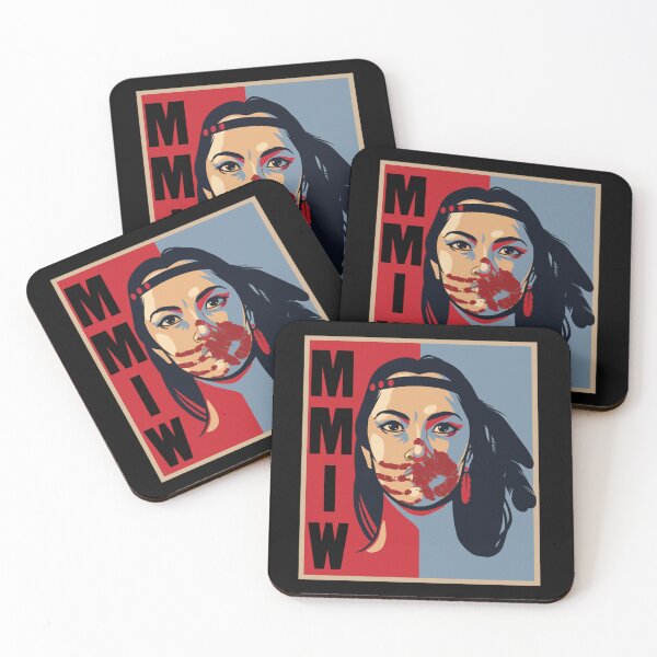 Item preview, MMIW Awareness Native American Woman Artwork For The Missing and Murdered Indigenous Women designed and sold by Despertar1111Co.