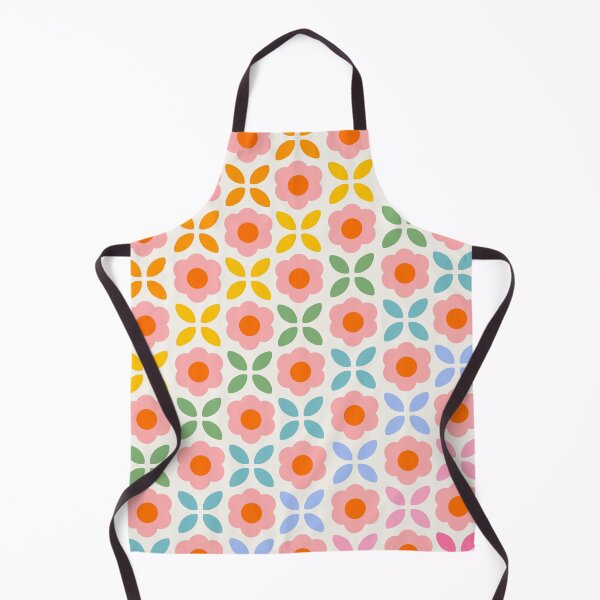 Item preview, Retro Flower Pattern - rainbow designed and sold by Gale Switzer.