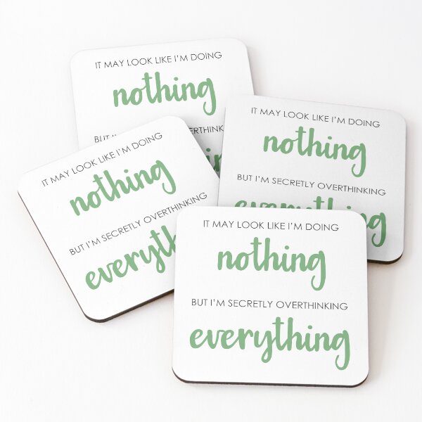 Item preview, Doing nothing and overthiking everything designed and sold by CamilaDavison.