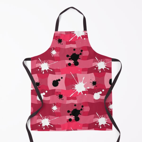 Item preview, Pink Camouflage with Black and White Ink Spots Pattern designed and sold by quinellie.