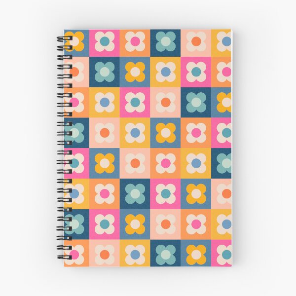 Item preview, Floral checkerboard designed and sold by Gale Switzer.