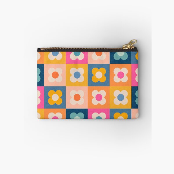Item preview, Floral checkerboard designed and sold by Gale Switzer.