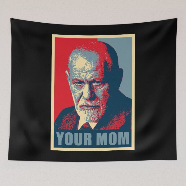 Aperçu de l'œuvre Pink Freud ta maman créée et vendue par vincedusty.