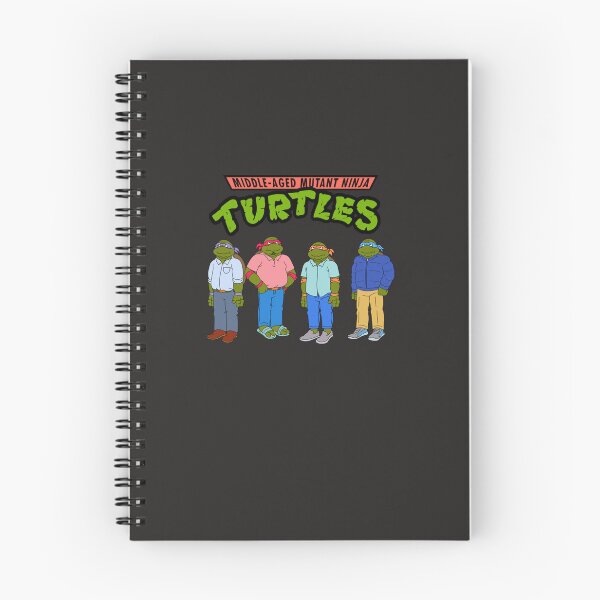 Item preview, Middle-Aged Mutant Ninja Turtles Classic designed and sold by beceraj.