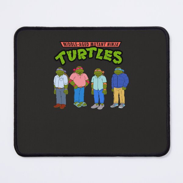 Item preview, Middle-Aged Mutant Ninja Turtles Classic designed and sold by beceraj.