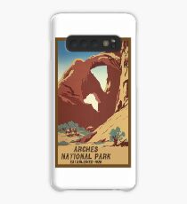 Arches National Monument Utah Moab Vintage Travel Decal Case/Skin for Samsung Galaxy