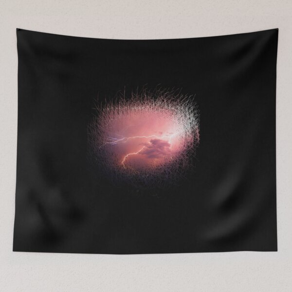 Item preview, Dramatic lightening sky designed and sold by DopeDesign111.