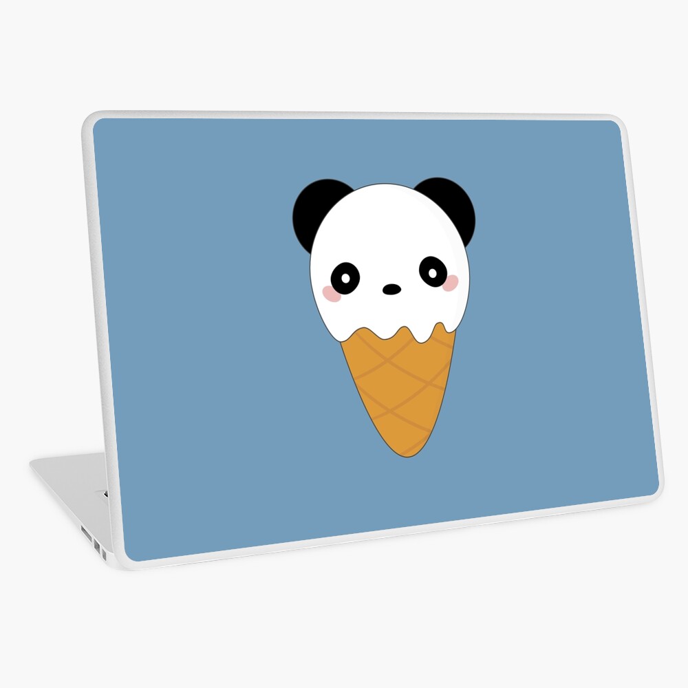 HOW TO DRAW A ICE CREAM PANDA EASY - HOW TO DRAW A PANDA KAWAII 