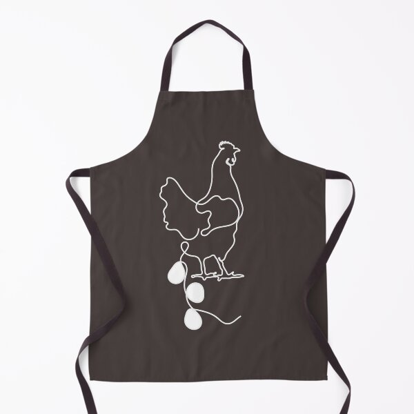 Item preview, Nice Simple Line Art, Poultry Lover-Community, White Egg Strain Hens, Proud to be Poultry Expert and Farmer designed and sold by The Commitment.