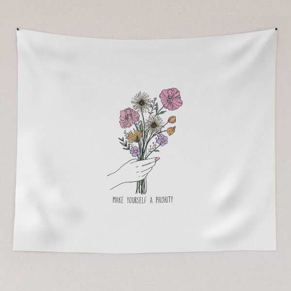 Item preview, Flower Bouquet Make Yourself a Priority Quote  designed and sold by andieartco.