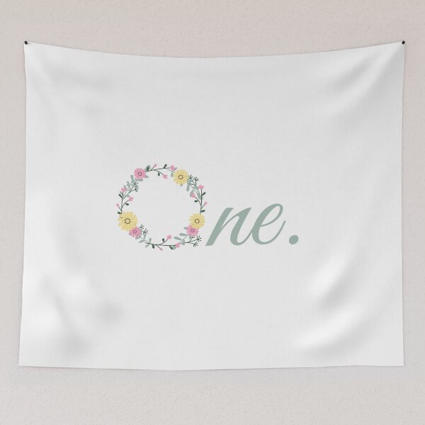 Item preview, One - Baby's First Birthday (design 1) designed and sold by Honest-Explorer.